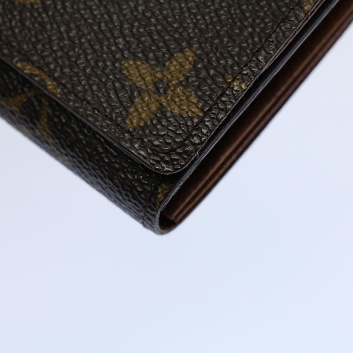 LOUIS VUITTON Monogram Porte Monnaie Billets Tresor Wallet M61730 LV Auth yk9479