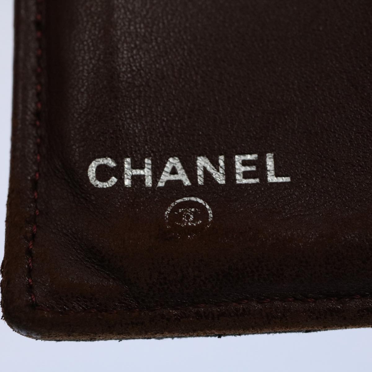 CHANEL Matelasse Long Wallet Lamb Skin Black CC Auth yk9490