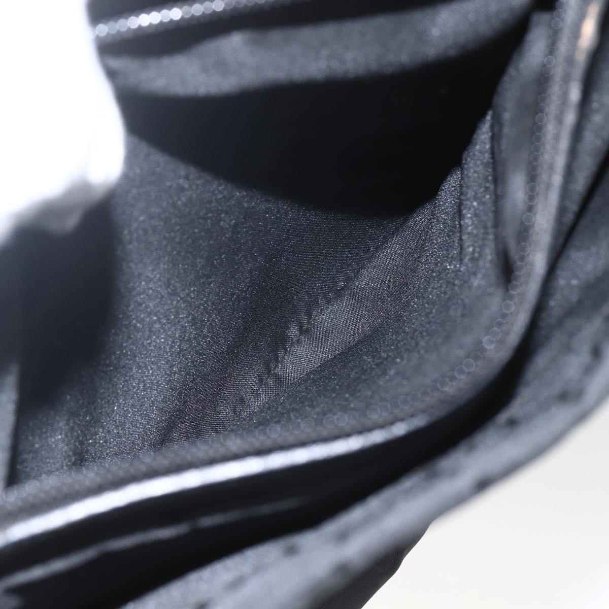 GUCCI GG Canvas Bamboo Hand Bag Black 002 1016 Auth yk9603