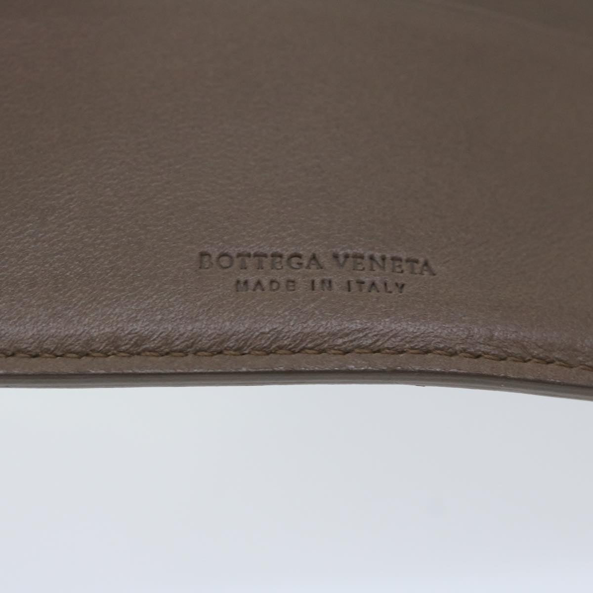 BOTTEGAVENETA INTRECCIATO Day Planner Cover Leather Outlet Brown Auth yk9891