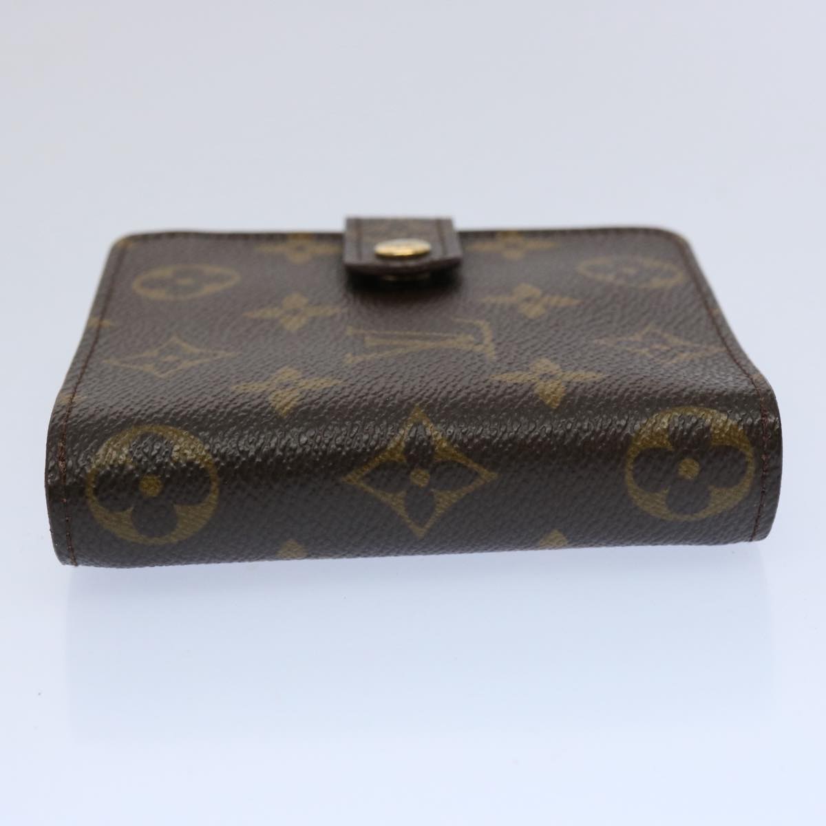 LOUIS VUITTON Monogram Compact Zip Wallet M61667 LV Auth yk9956