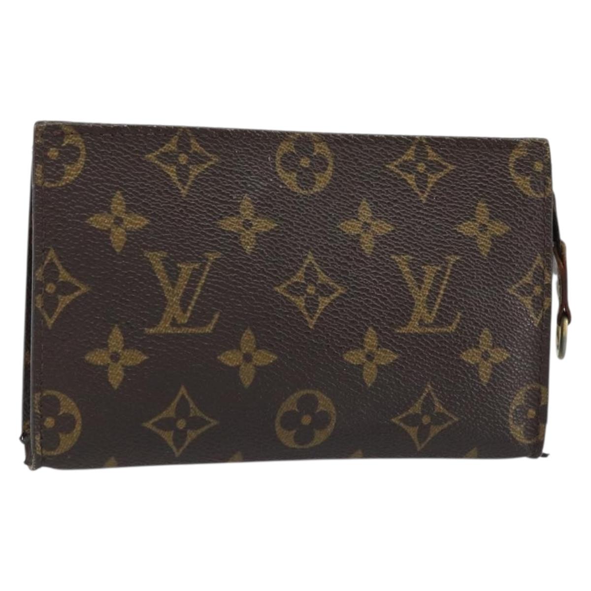 LOUIS VUITTON Monogram Bucket PM Accessory Pouch LV Auth YKZ002