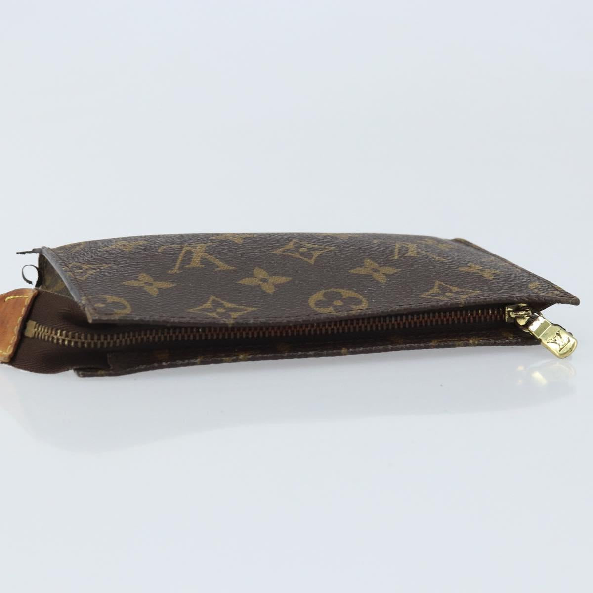 LOUIS VUITTON Monogram Bucket PM Accessory Pouch LV Auth YKZ002