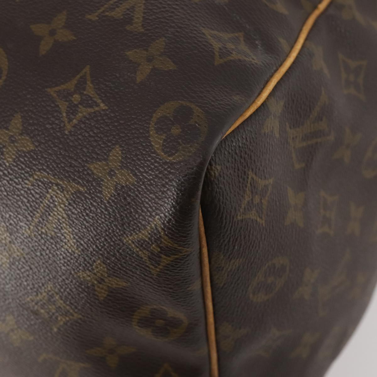 LOUIS VUITTON Monogram Keepall 50 Boston Bag M41426 LV Auth YKZ016