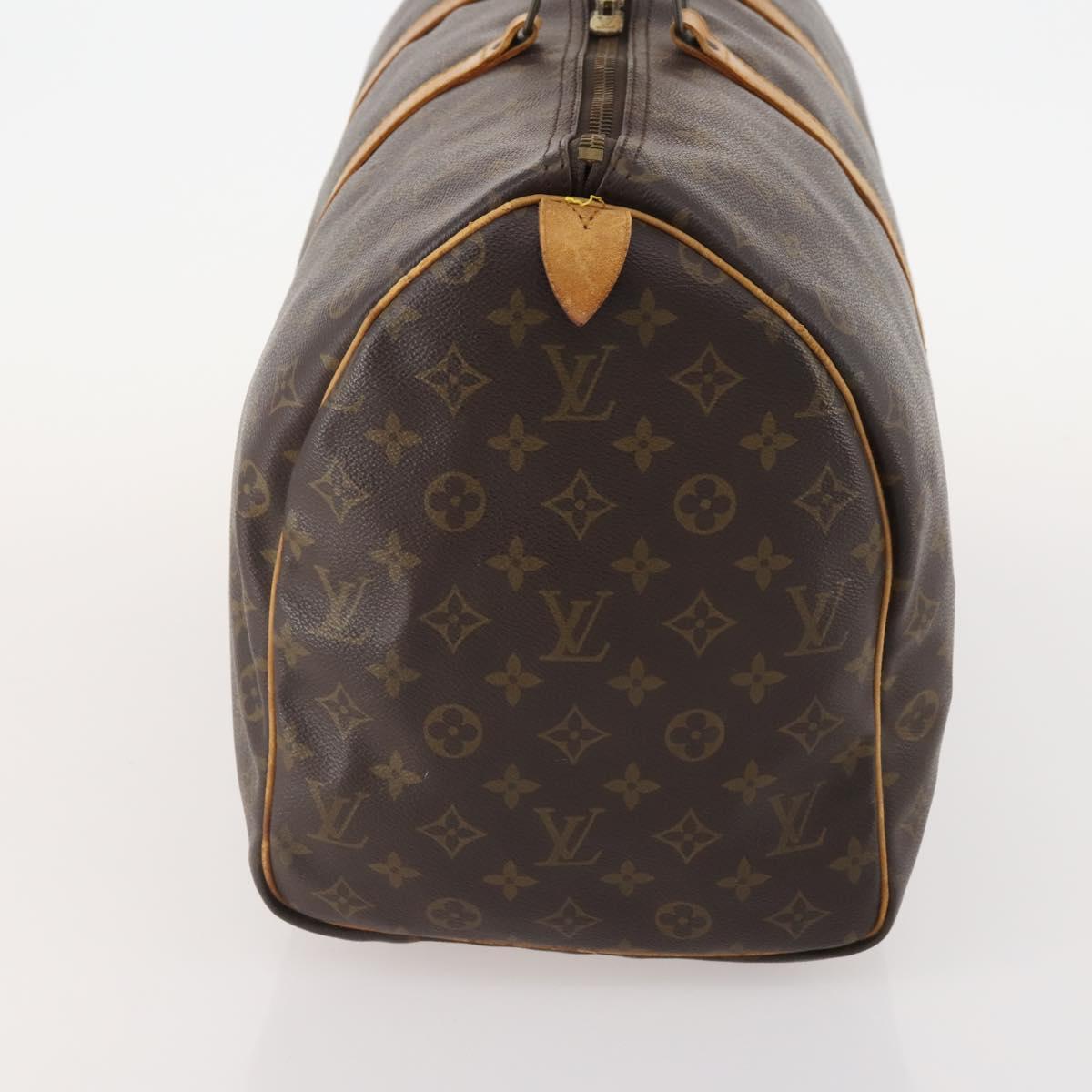 LOUIS VUITTON Monogram Keepall 50 Boston Bag M41426 LV Auth YKZ016