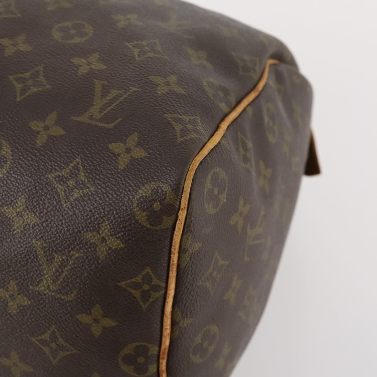 LOUIS VUITTON Monogram Speedy 40 Hand Bag M41522 LV Auth YKZ020A