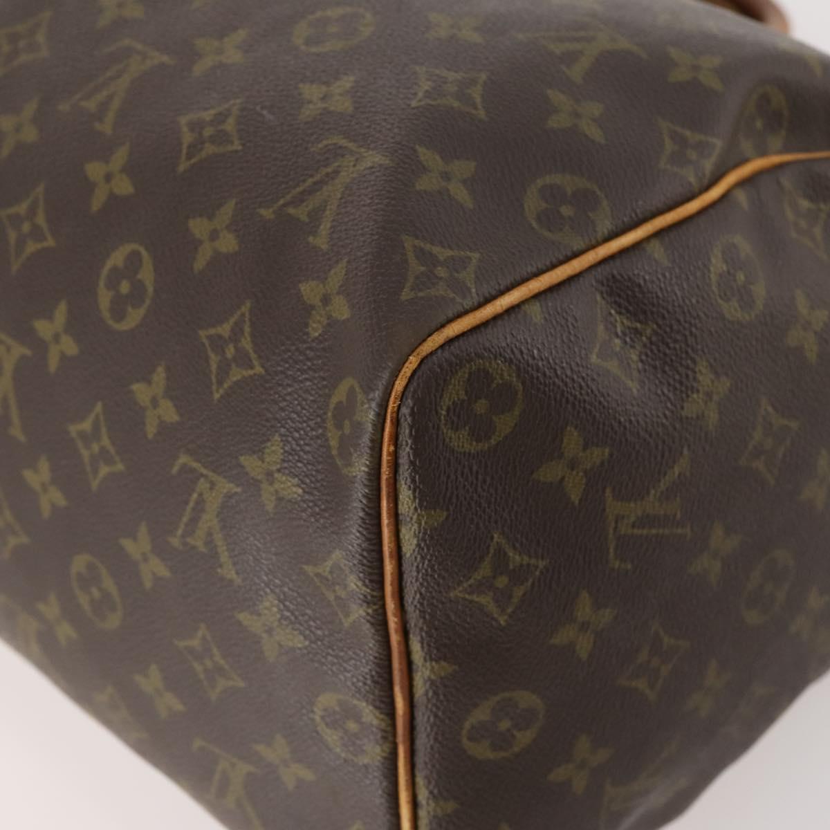 LOUIS VUITTON Monogram Speedy 40 Hand Bag M41522 LV Auth YKZ020A
