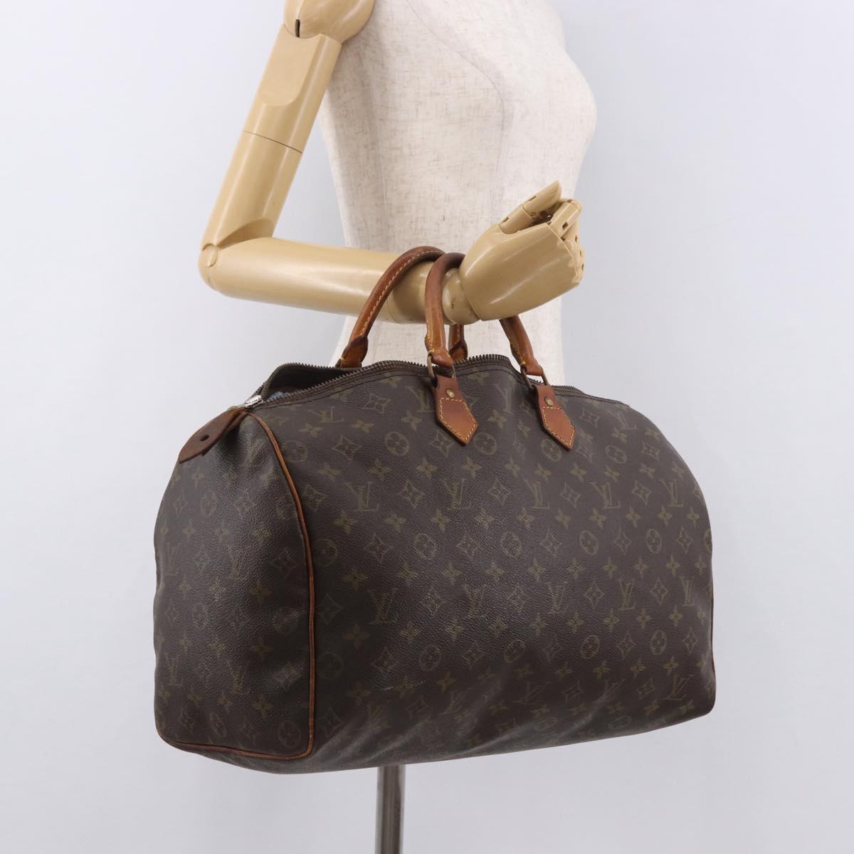 LOUIS VUITTON Monogram Speedy 40 Hand Bag M41522 LV Auth YKZ020A