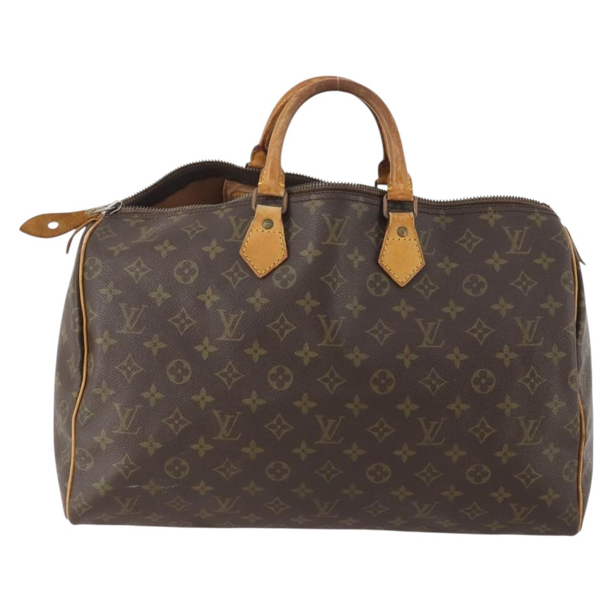 LOUIS VUITTON Monogram Speedy 40 Hand Bag M41522 LV Auth YKZ020A