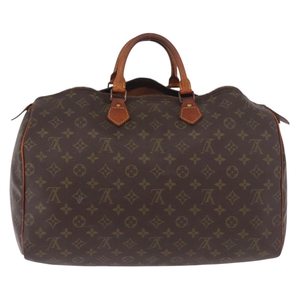 LOUIS VUITTON Monogram Speedy 40 Hand Bag M41522 LV Auth YKZ020A