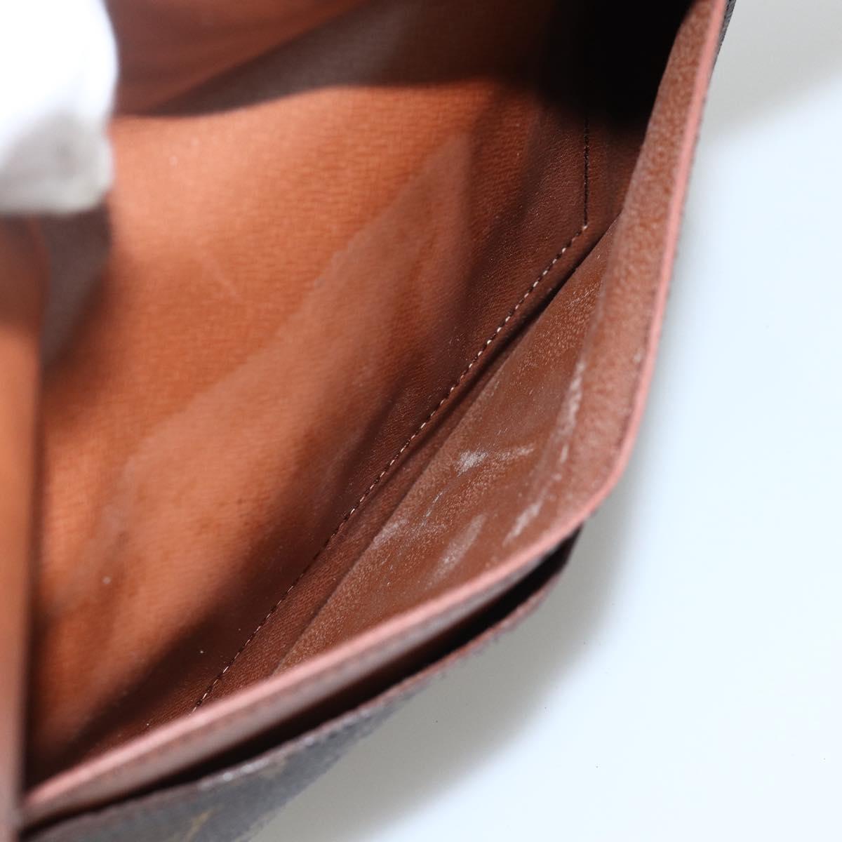 LOUIS VUITTON Monogram Double Rabat Shoulder Bag M51815 LV Auth YKZ1030