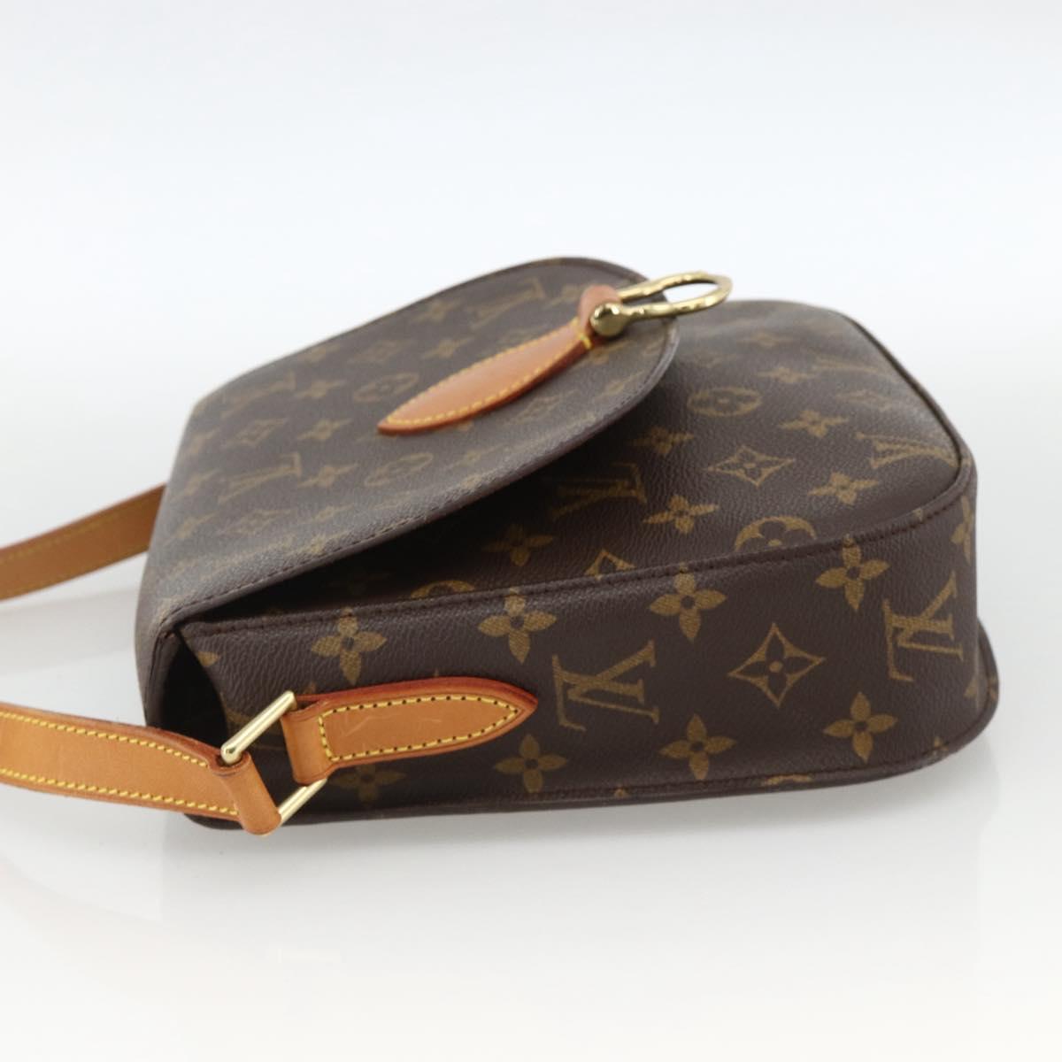 LOUIS VUITTON Monogram Saint Cloud GM Shoulder Bag M51242 LV Auth YKZ1123A