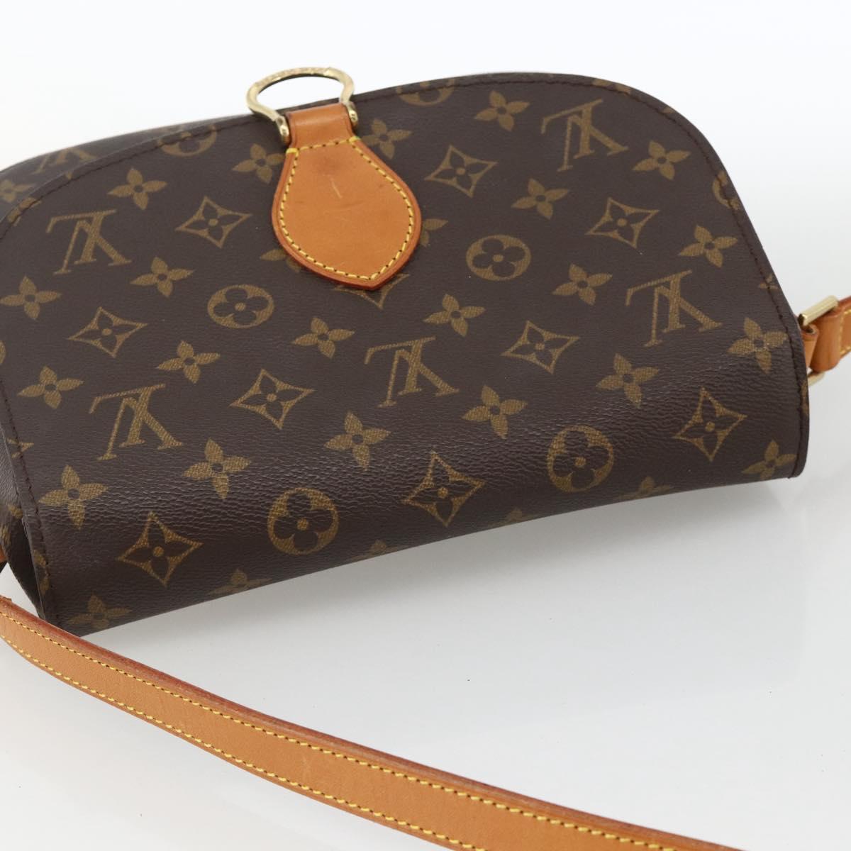 LOUIS VUITTON Monogram Saint Cloud GM Shoulder Bag M51242 LV Auth YKZ1123A
