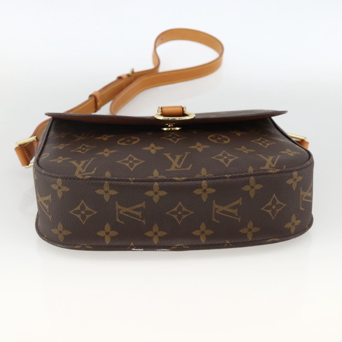 LOUIS VUITTON Monogram Saint Cloud GM Shoulder Bag M51242 LV Auth YKZ1123A