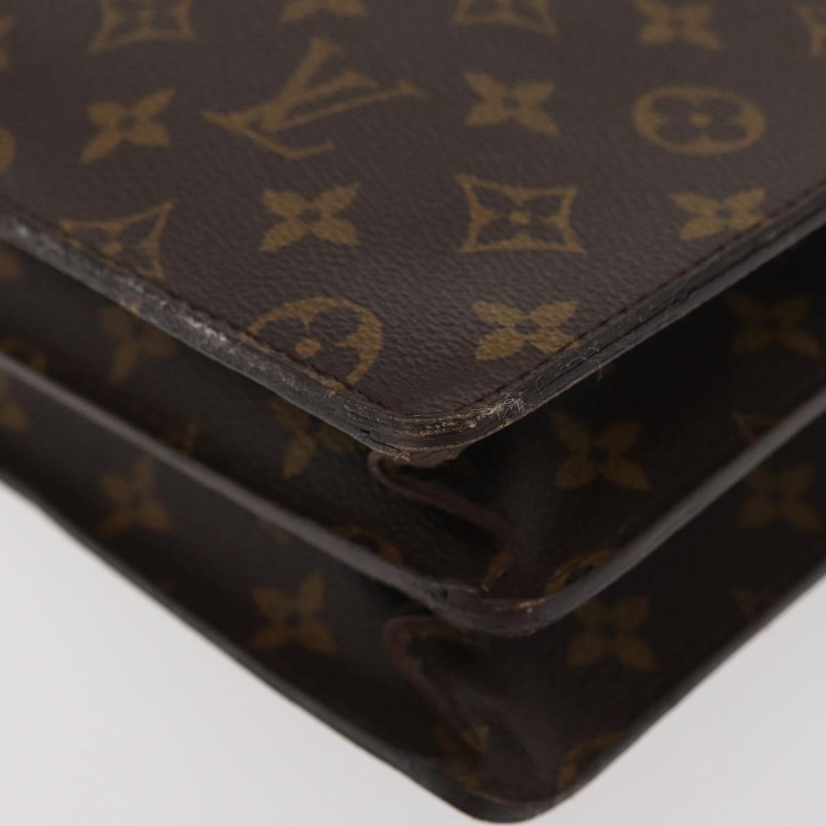 LOUIS VUITTON Monogram Serviette Conseiller Briefcase M53331 LV Auth YKZ1128