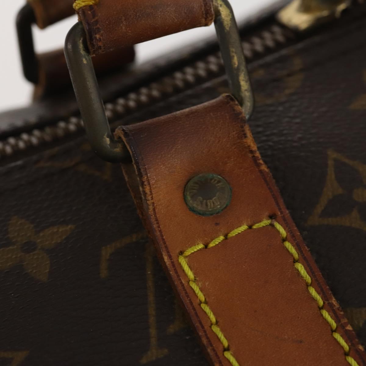LOUIS VUITTON Monogram Keepall 45 Boston Bag M41428 LV Auth YKZ114