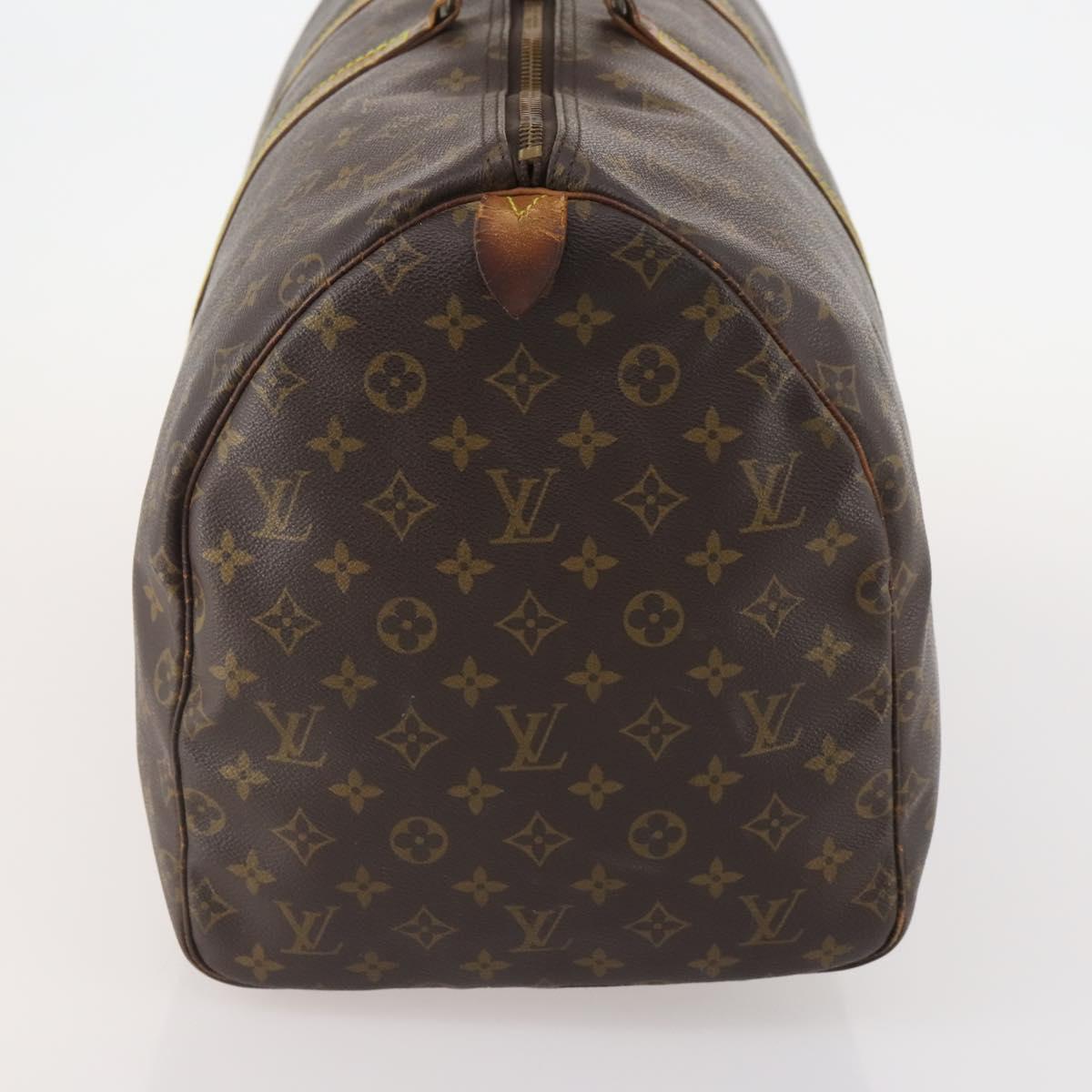 LOUIS VUITTON Monogram Keepall 45 Boston Bag M41428 LV Auth YKZ114