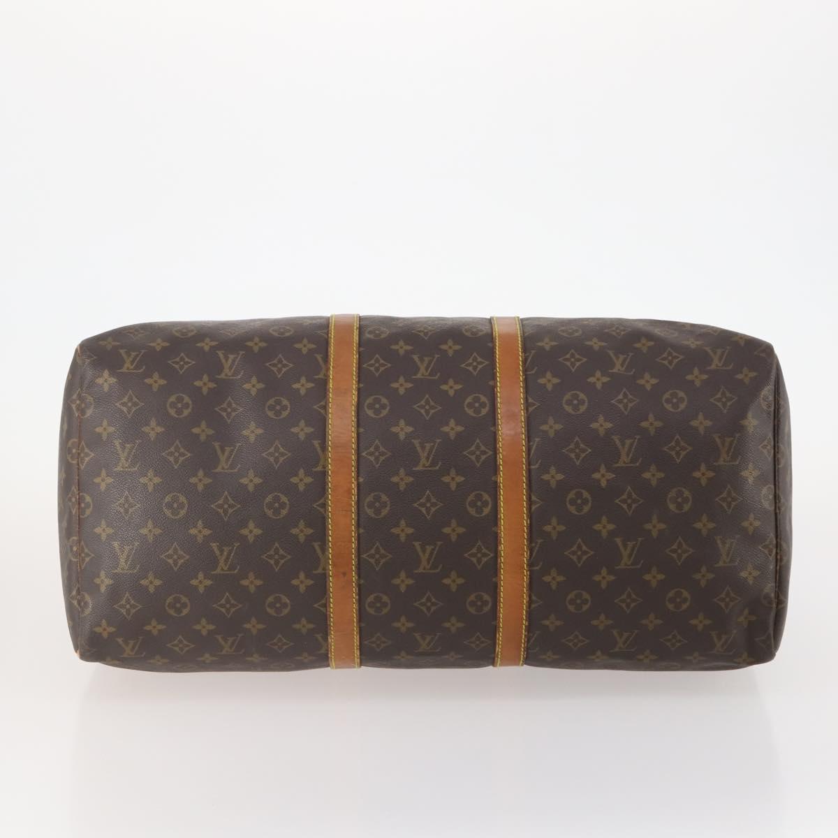 LOUIS VUITTON Monogram Keepall 45 Boston Bag M41428 LV Auth YKZ114