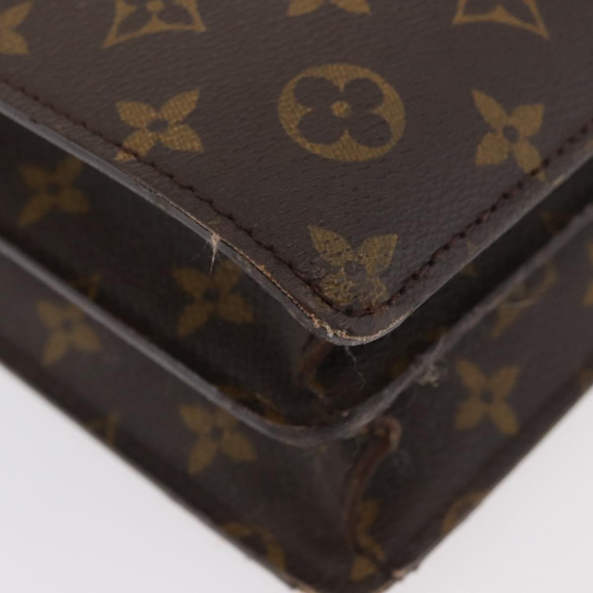 LOUIS VUITTON Monogram Serviette Conseiller Briefcase M53331 LV Auth YKZ118