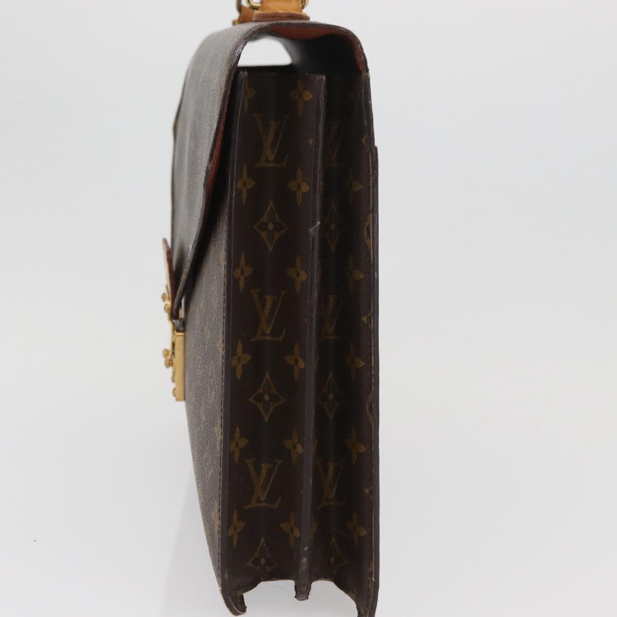 LOUIS VUITTON Monogram Serviette Conseiller Briefcase M53331 LV Auth YKZ118