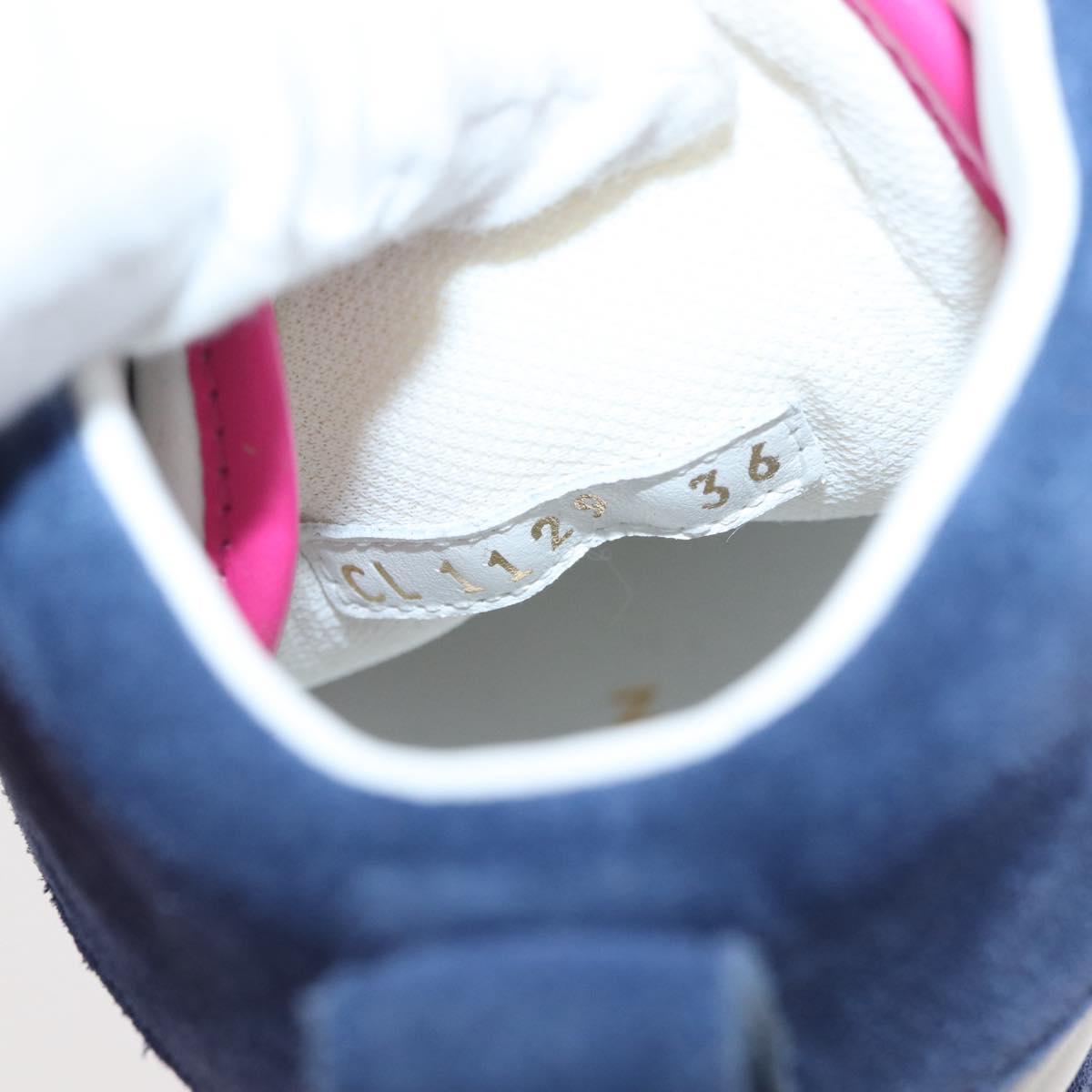 LOUIS VUITTON Boon Box Line High Cut Sneakers White LV Auth YKZ1186M