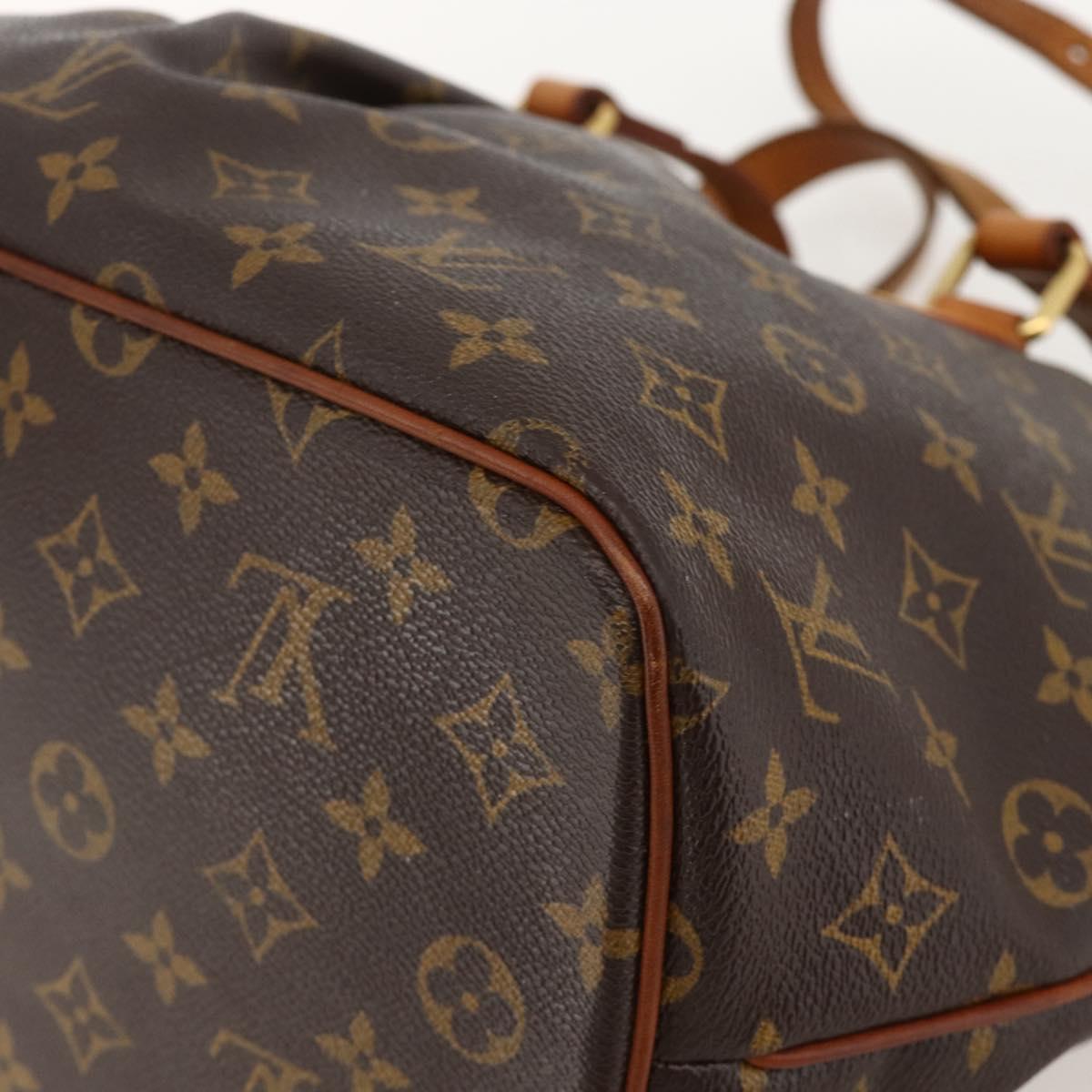 LOUIS VUITTON Monogram Palermo PM Tote Bag M40145 LV Auth YKZ1236