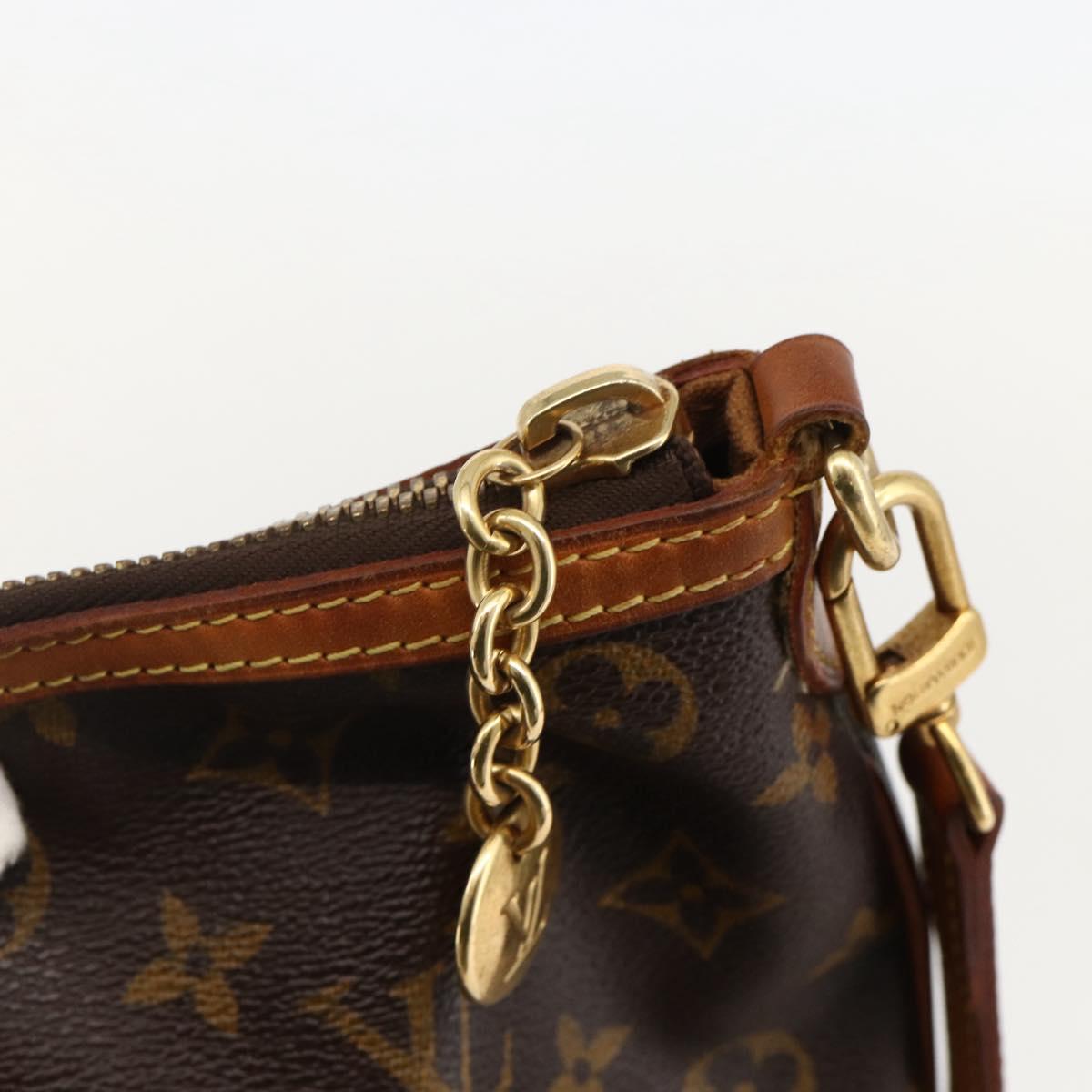 LOUIS VUITTON Monogram Palermo PM Tote Bag M40145 LV Auth YKZ1236