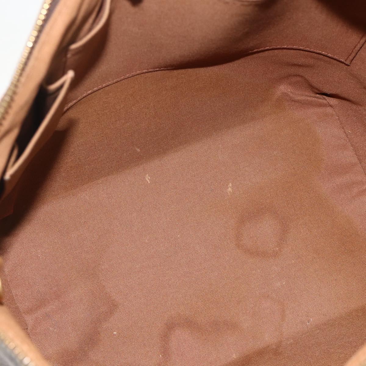 LOUIS VUITTON Monogram Palermo PM Tote Bag M40145 LV Auth YKZ1236