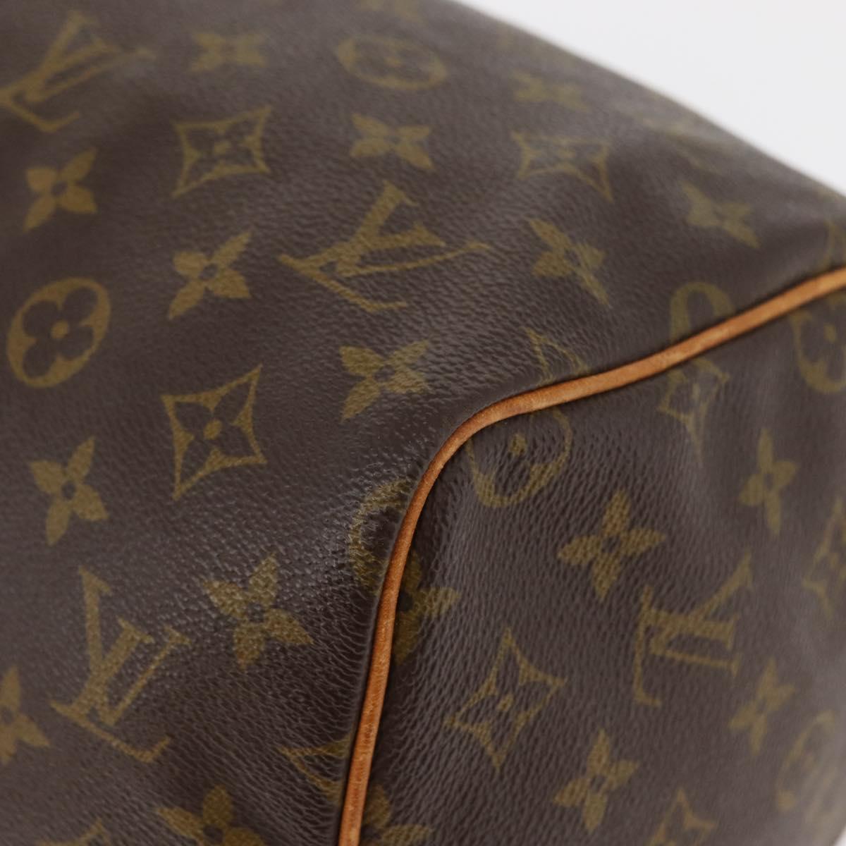 LOUIS VUITTON Monogram Speedy 30 Hand Bag M41526 LV Auth YKZ1261