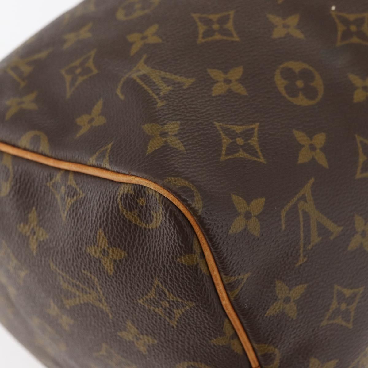 LOUIS VUITTON Monogram Speedy 30 Hand Bag M41526 LV Auth YKZ1261
