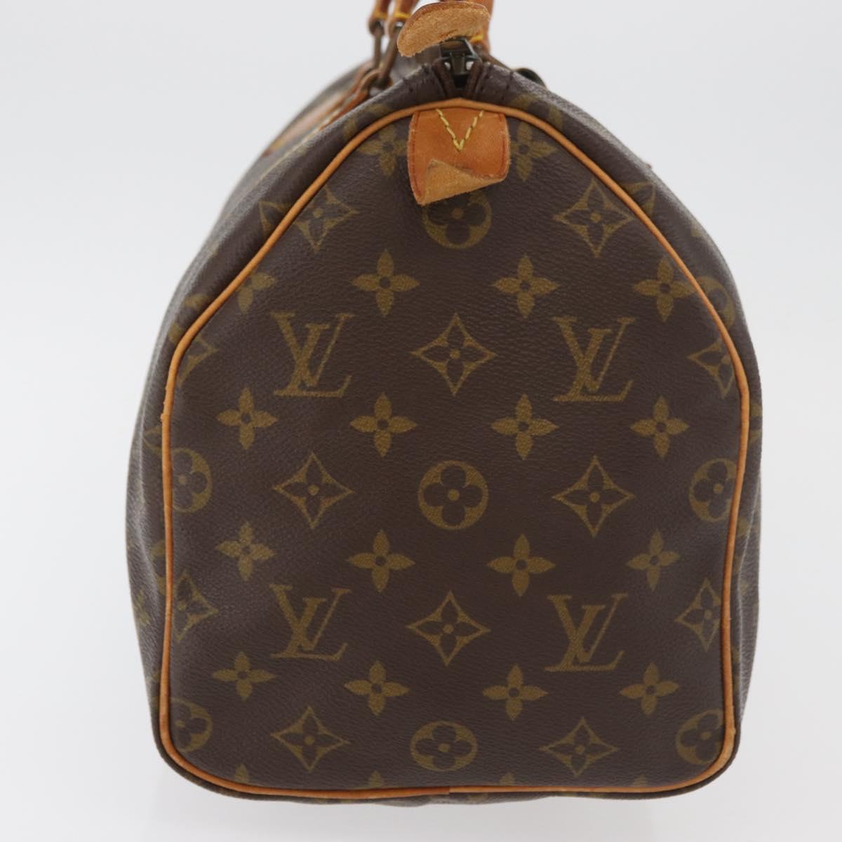 LOUIS VUITTON Monogram Speedy 30 Hand Bag M41526 LV Auth YKZ1261