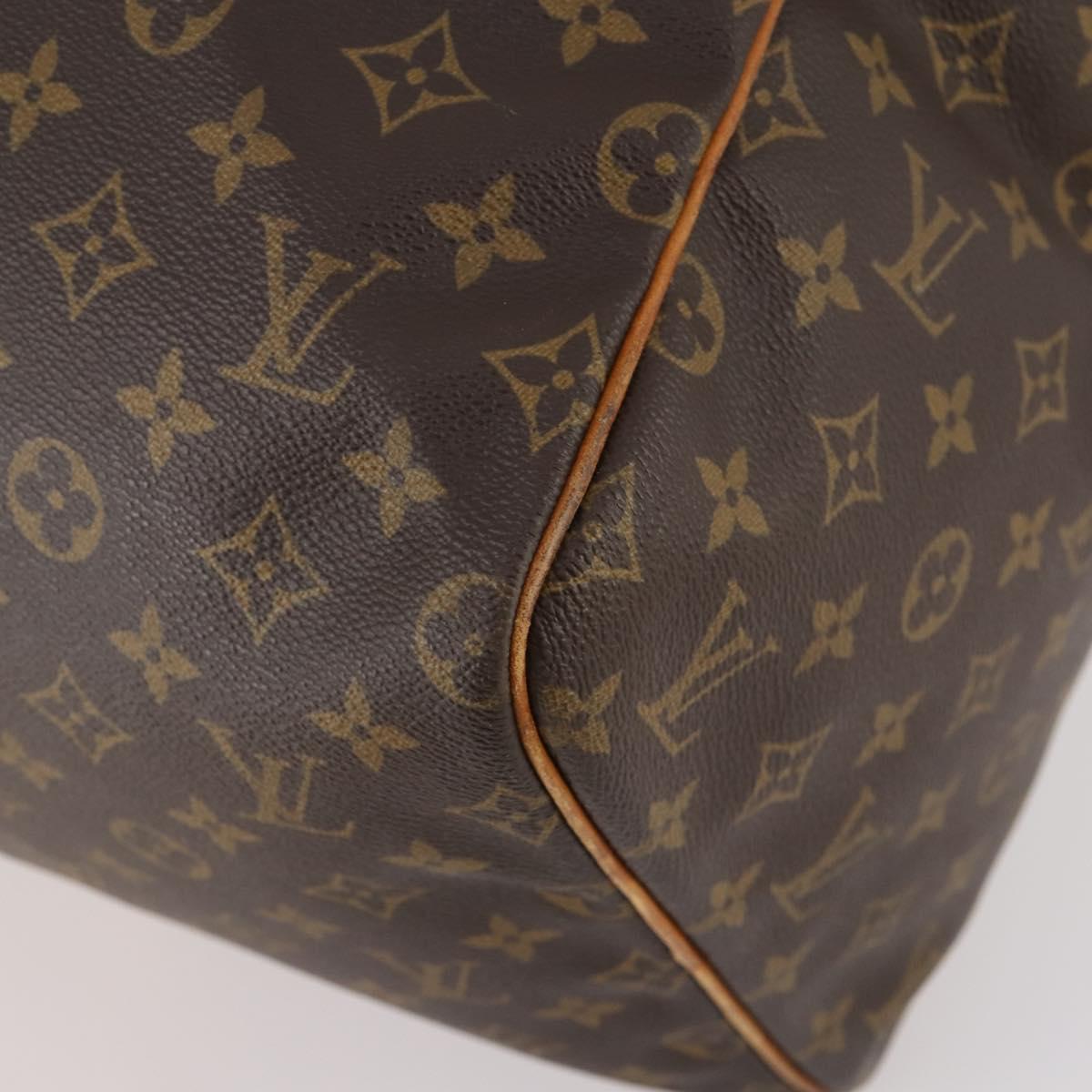 LOUIS VUITTON Monogram Sac Souple 55 Boston Bag M41622 LV Auth YKZ1262