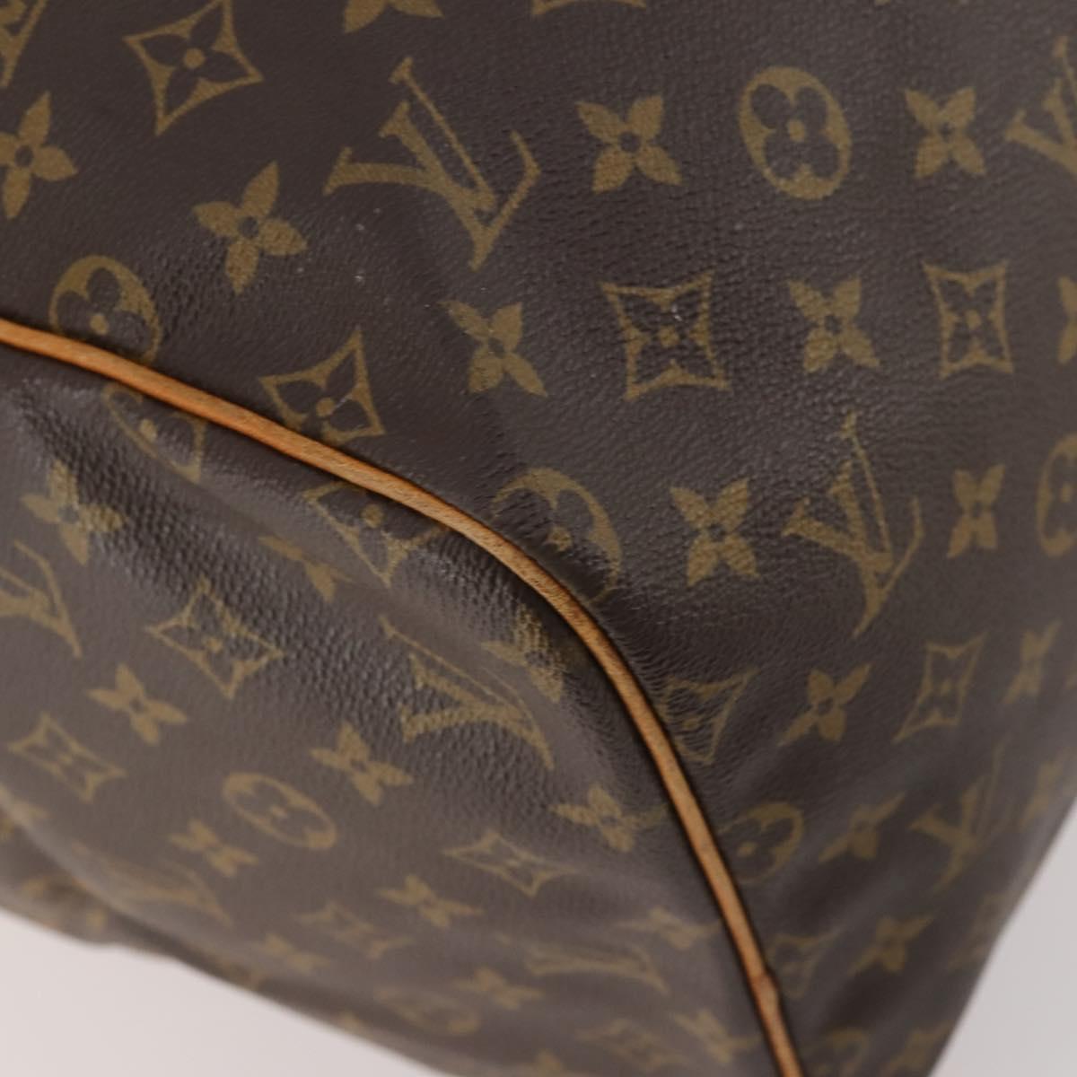 LOUIS VUITTON Monogram Sac Souple 55 Boston Bag M41622 LV Auth YKZ1262