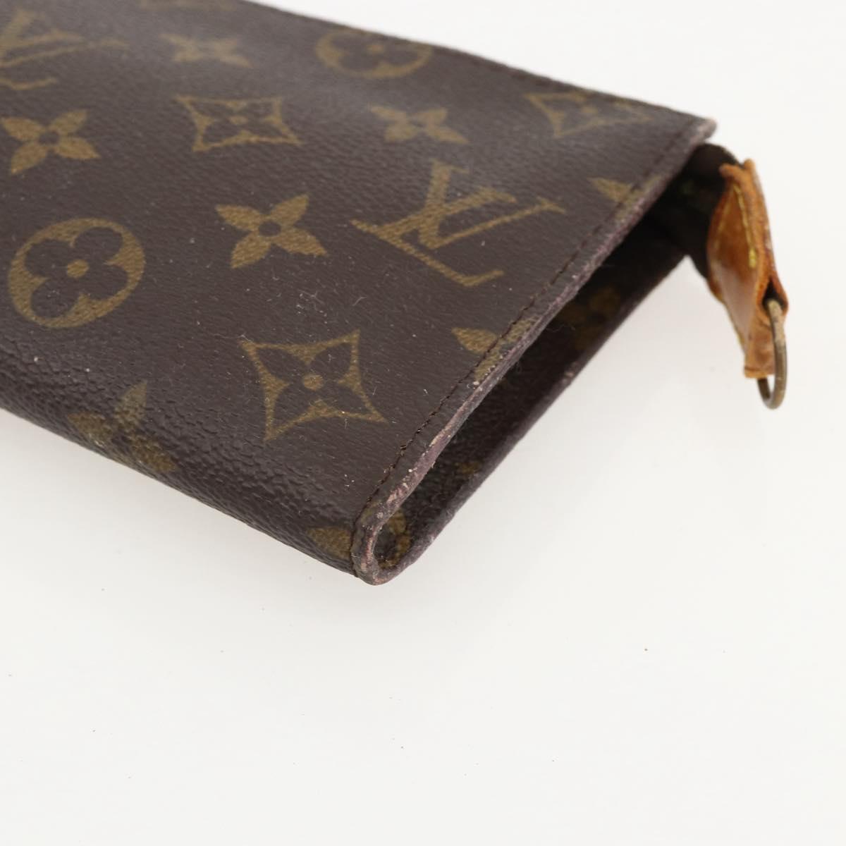LOUIS VUITTON Monogram Bucket GM Accessory Pouch LV Auth YKZ1278