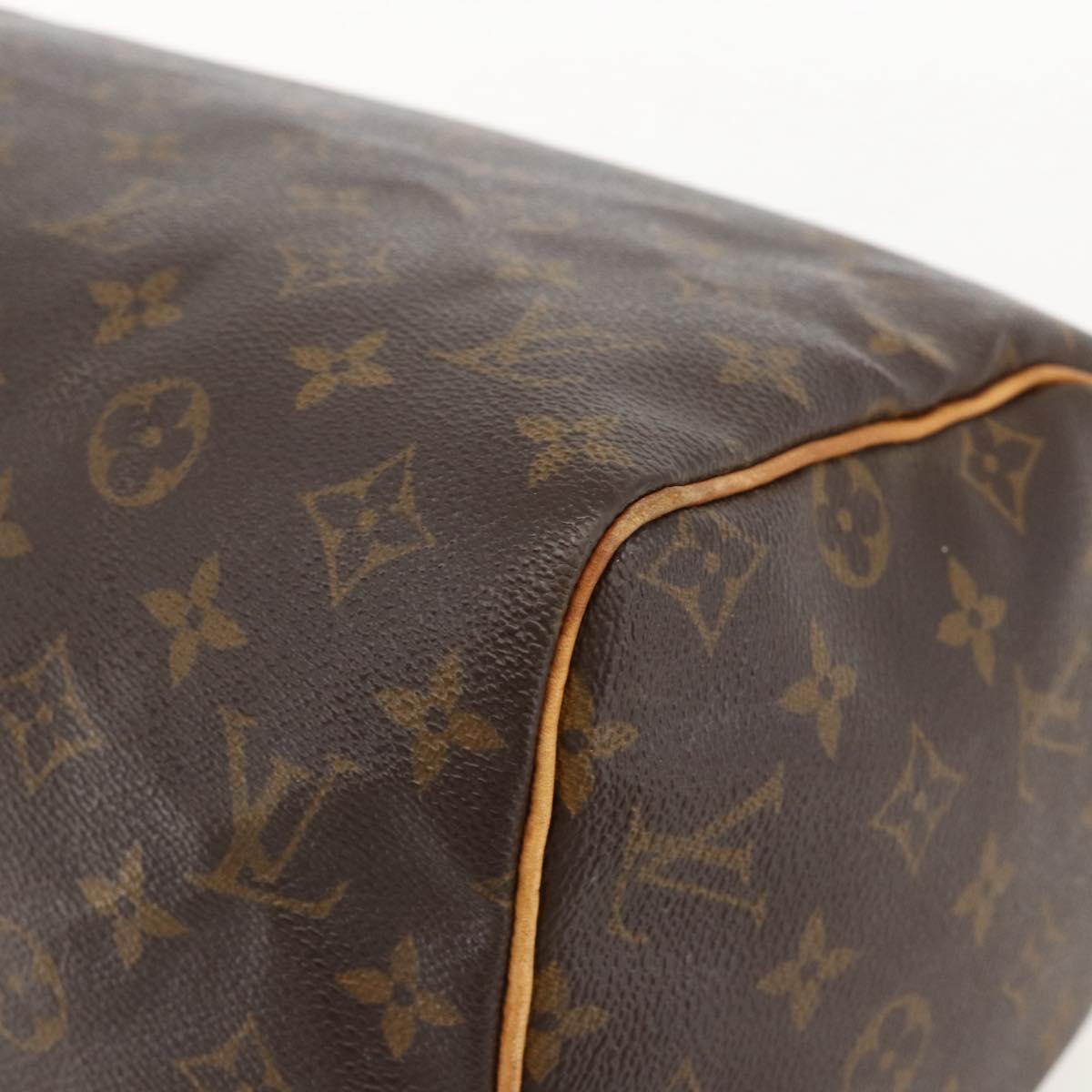LOUIS VUITTON Monogram Speedy 30 Hand Bag M41526 LV Auth YKZ1288