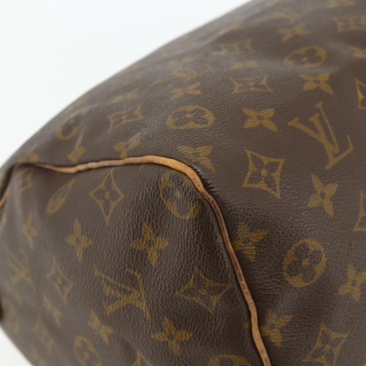 LOUIS VUITTON Monogram Speedy 35 Hand Bag M41524 LV Auth YKZ1301A