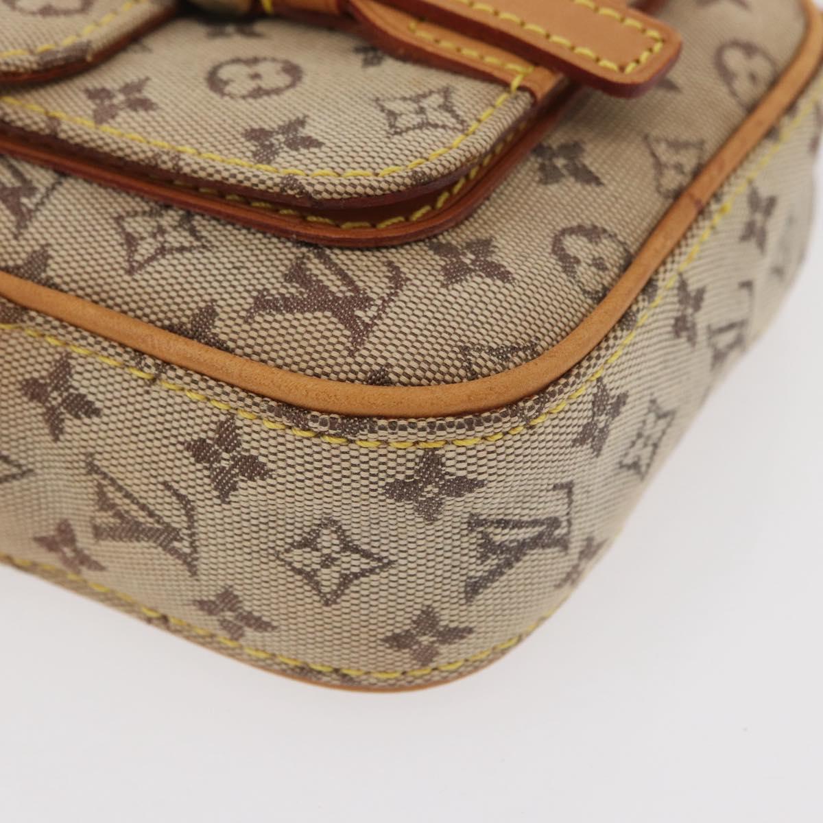 LOUIS VUITTON Monogram Mini Juliet PM Shoulder Bag Blue M92005 LV Auth YKZ1334