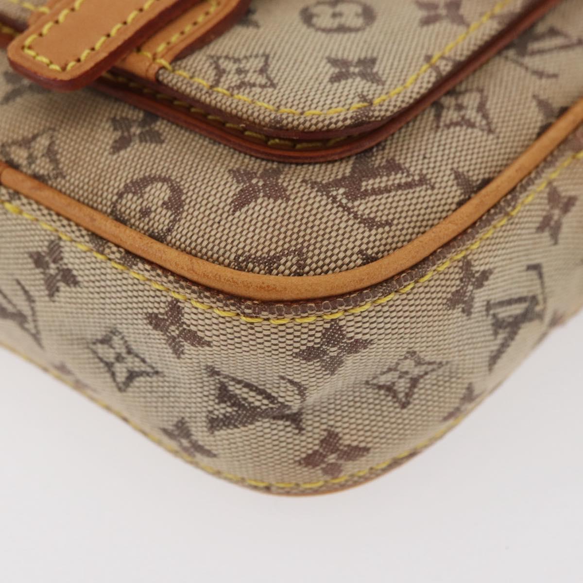 LOUIS VUITTON Monogram Mini Juliet PM Shoulder Bag Blue M92005 LV Auth YKZ1334