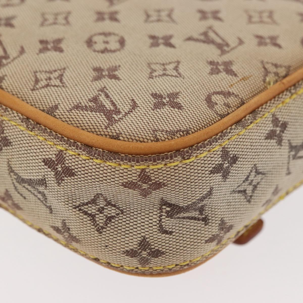 LOUIS VUITTON Monogram Mini Juliet PM Shoulder Bag Blue M92005 LV Auth YKZ1334