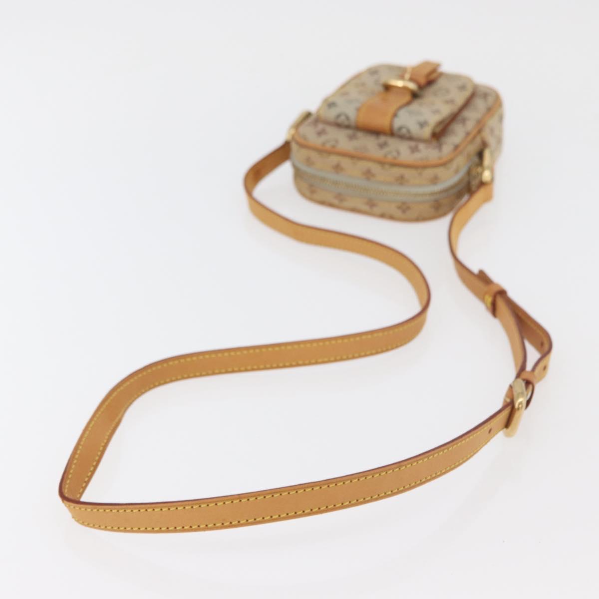 LOUIS VUITTON Monogram Mini Juliet PM Shoulder Bag Blue M92005 LV Auth YKZ1334