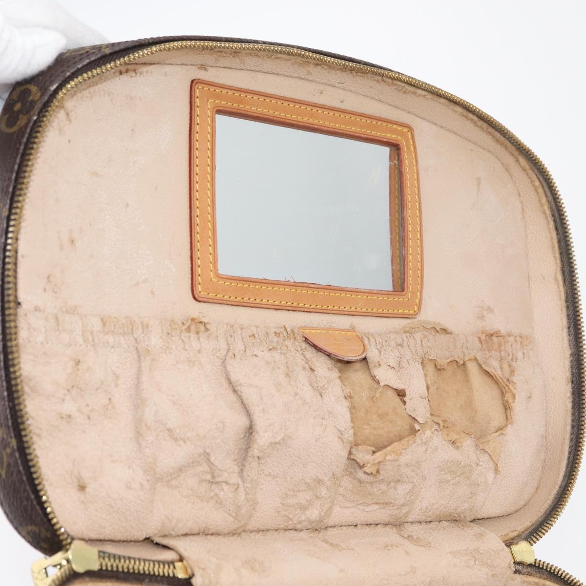 LOUIS VUITTON Monogram Nice Hand Bag M47280 LV Auth YKZ1340