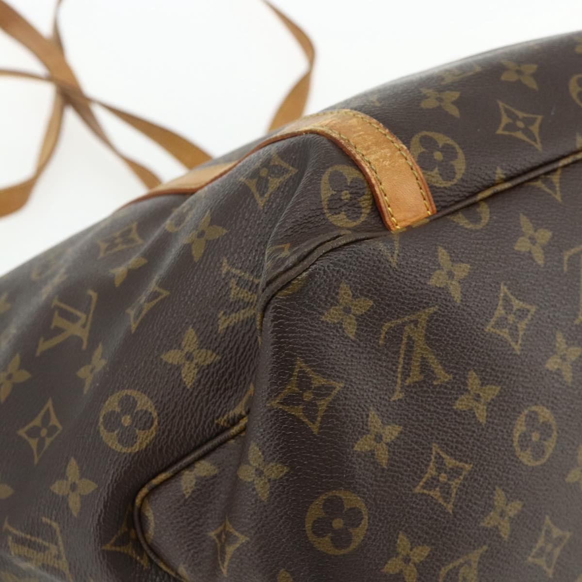 LOUIS VUITTON Monogram Sac Shopping GM Tote Bag M51110 LV Auth YKZ1357