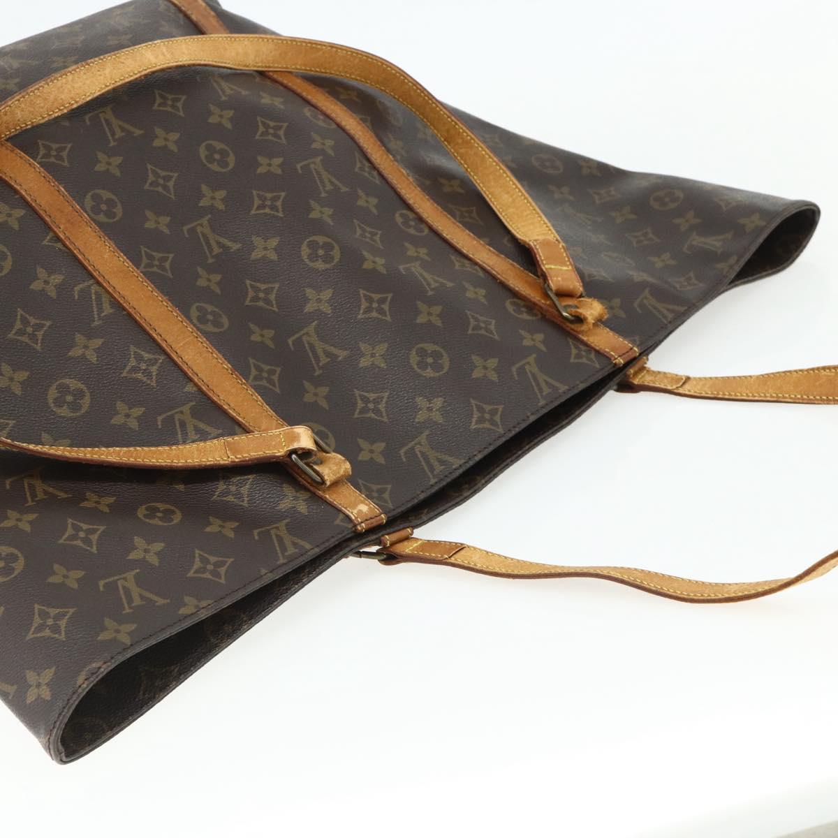 LOUIS VUITTON Monogram Sac Shopping GM Tote Bag M51110 LV Auth YKZ1357