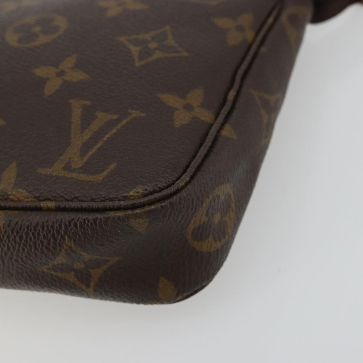 LOUIS VUITTON Monogram Pochette Accessoires Pouch M51980 LV Auth YKZ1376