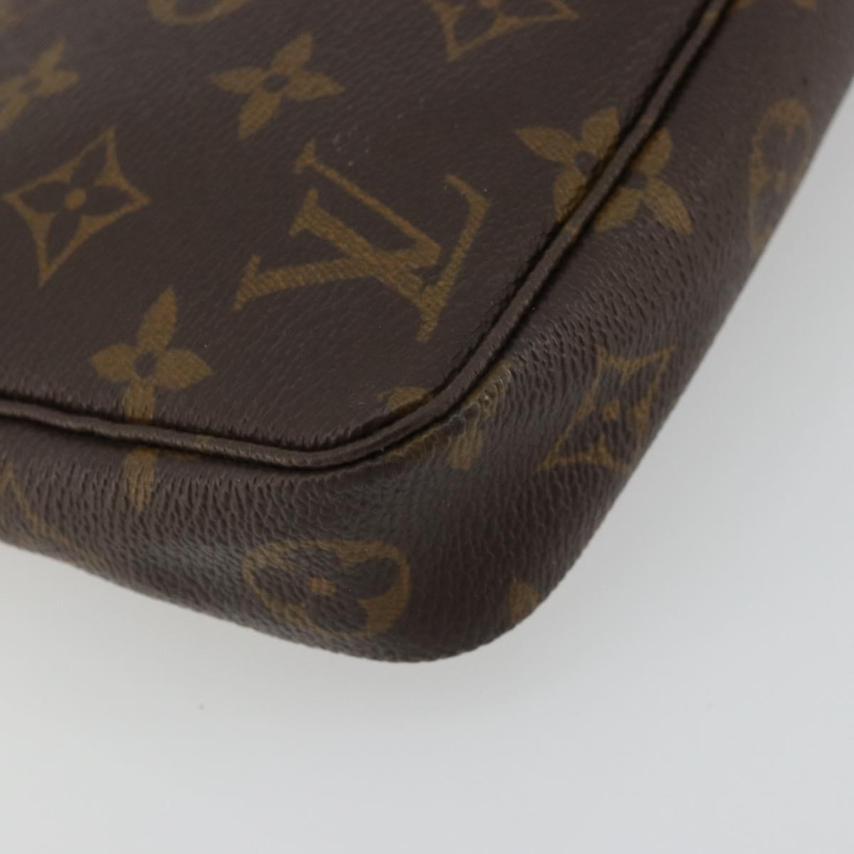 LOUIS VUITTON Monogram Pochette Accessoires Pouch M51980 LV Auth YKZ1376