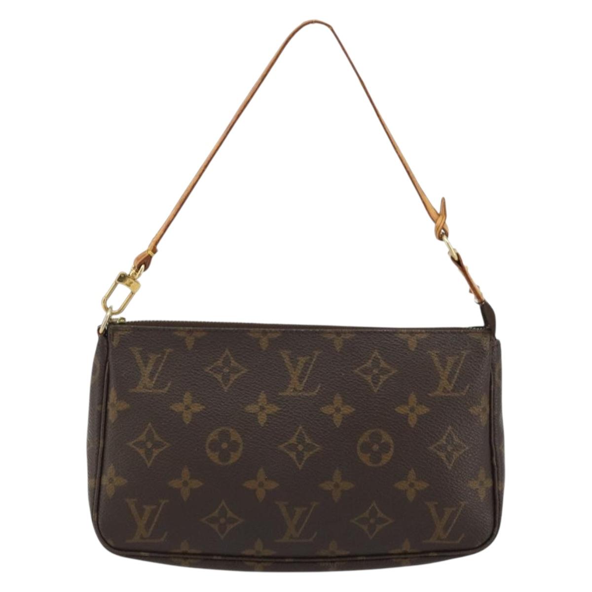 LOUIS VUITTON Monogram Pochette Accessoires Pouch M51980 LV Auth YKZ1376