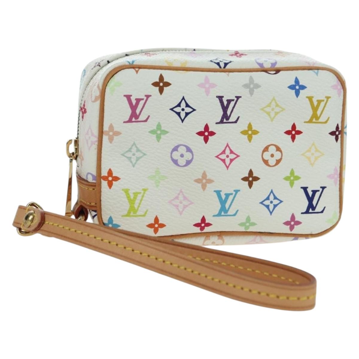 LOUIS VUITTON Monogram Multicolor Trousse Wapity Pouch M58033 Auth YKZ1387M