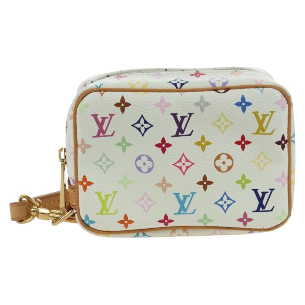 LOUIS VUITTON Monogram Multicolor Trousse Wapity Pouch M58033 Auth YKZ1387M