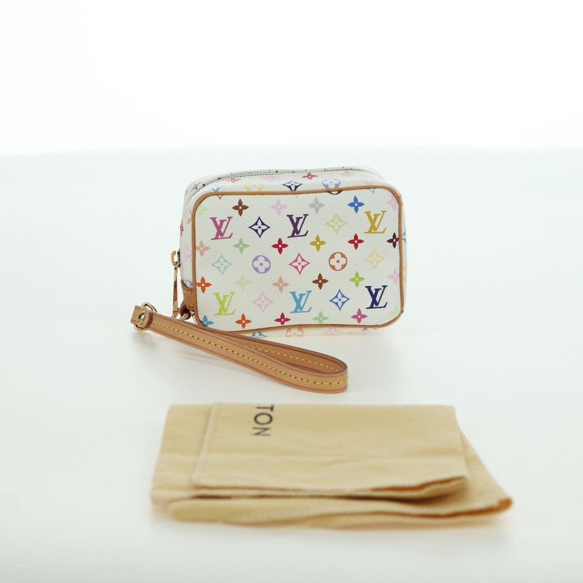 LOUIS VUITTON Monogram Multicolor Trousse Wapity Pouch M58033 Auth YKZ1387M