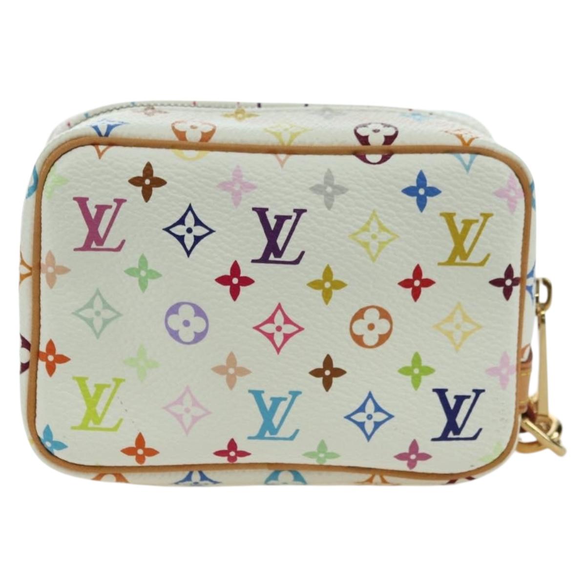LOUIS VUITTON Monogram Multicolor Trousse Wapity Pouch M58033 Auth YKZ1387M